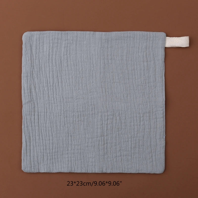 5pcs Baby Saliva Towel Absorbent Baby Burp Cloth Handkerchief Newborn Washcloth