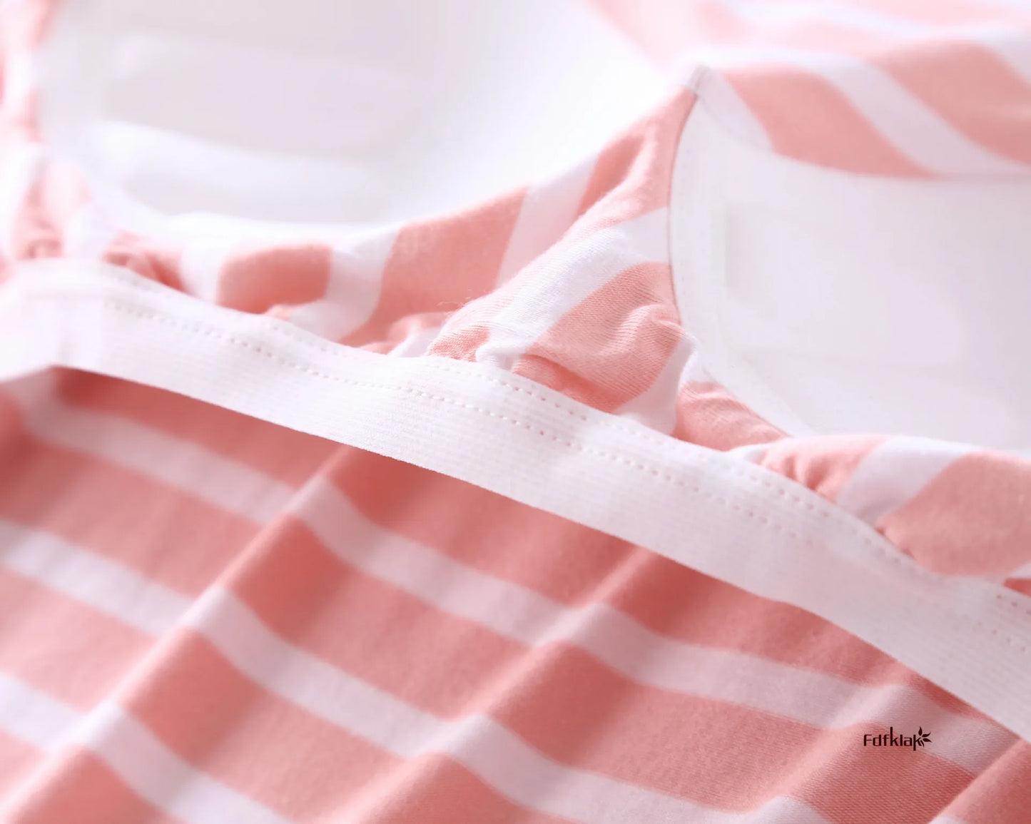 Casual Loose Pajamas for Women Long Sleeve Spring Autumn Pijamas Womens Sleepwear Bra pad Stripe Modal Ladies Set Pyjama Femme