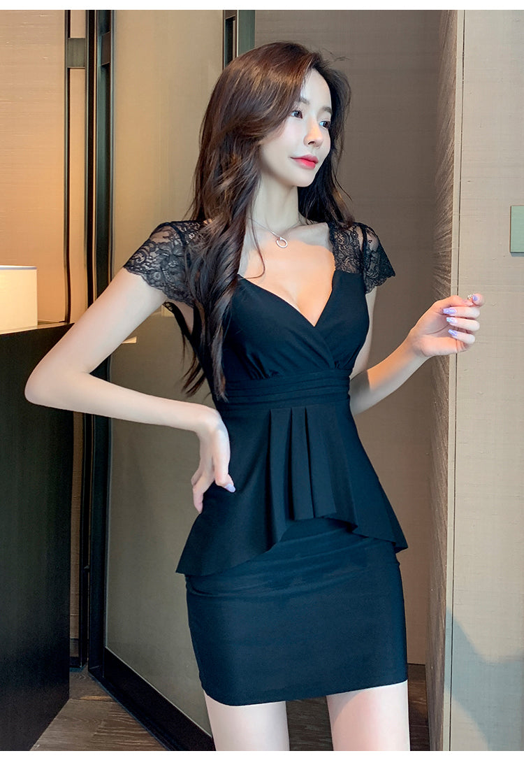 Shop Slim Looking Belly Covering Bath Massage Workwear Dress