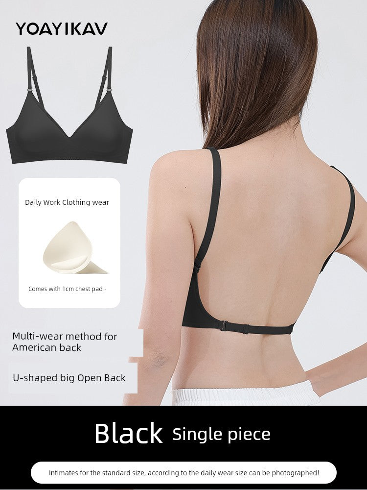 Cross U-Shaped Small Breast Size Exaggerating Bra Cartoon Expansion Intimates