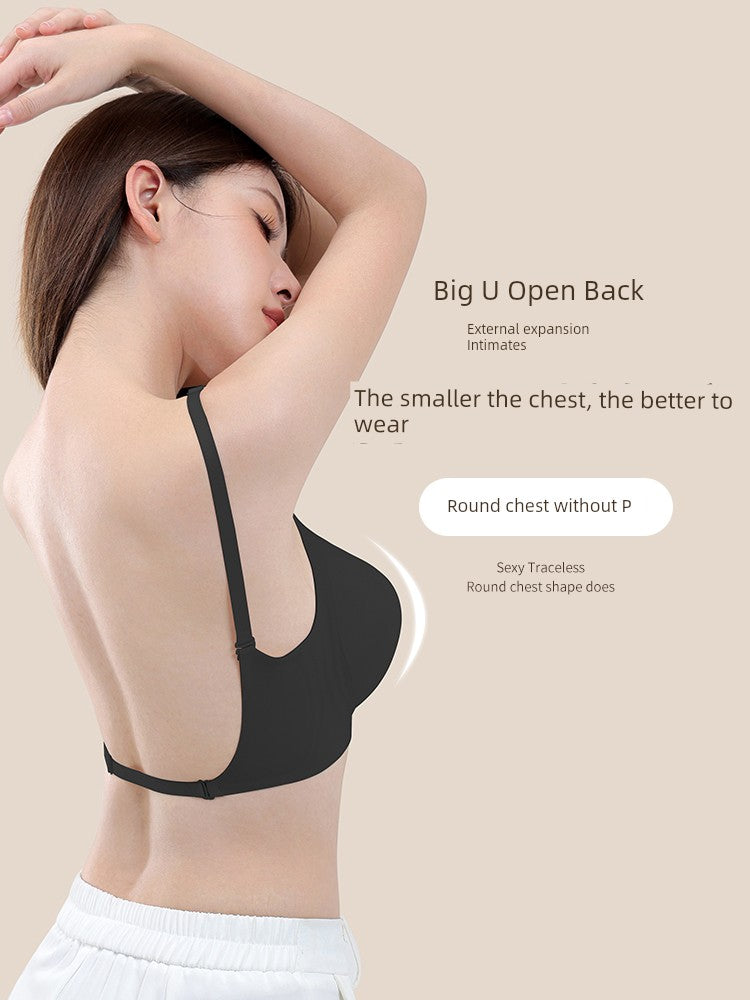 Cross U-Shaped Small Breast Size Exaggerating Bra Cartoon Expansion Intimates