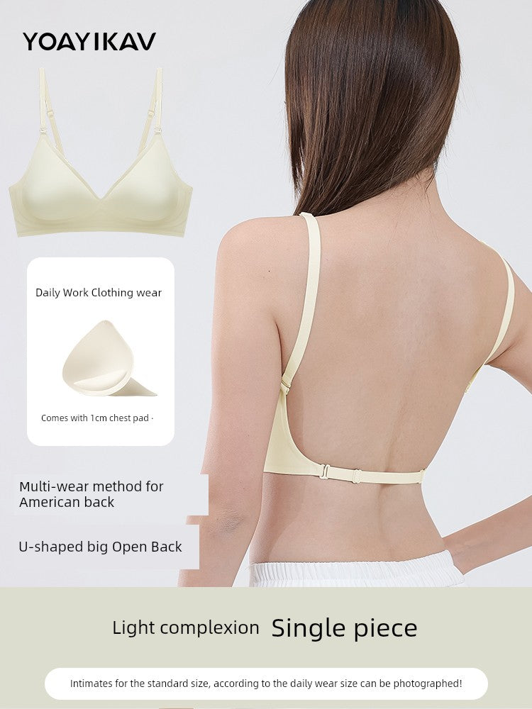 Cross U-Shaped Small Breast Size Exaggerating Bra Cartoon Expansion Intimates