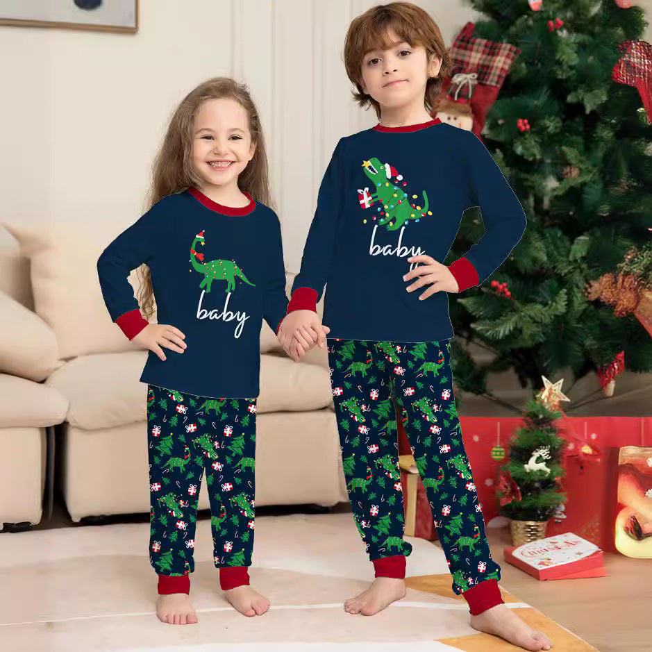Christmas Family Matching Set  Type of Clothing: Printed Home Wear Pajamas