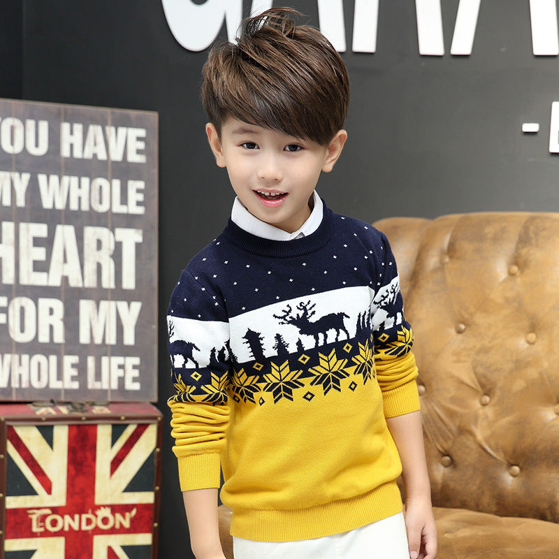 Children's knitwear pullover