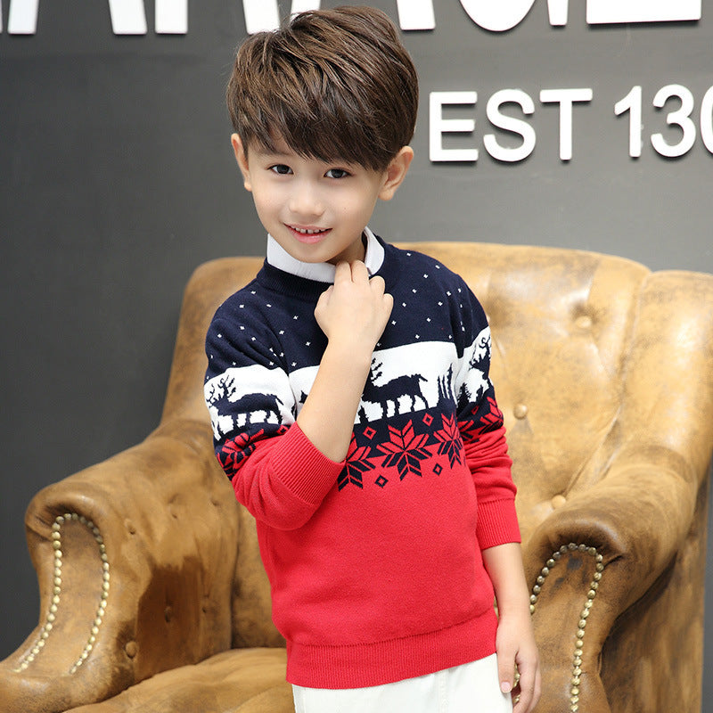 Children's knitwear pullover