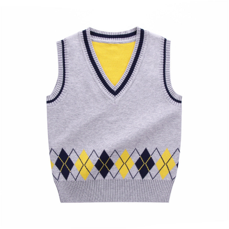 School uniform vest vest