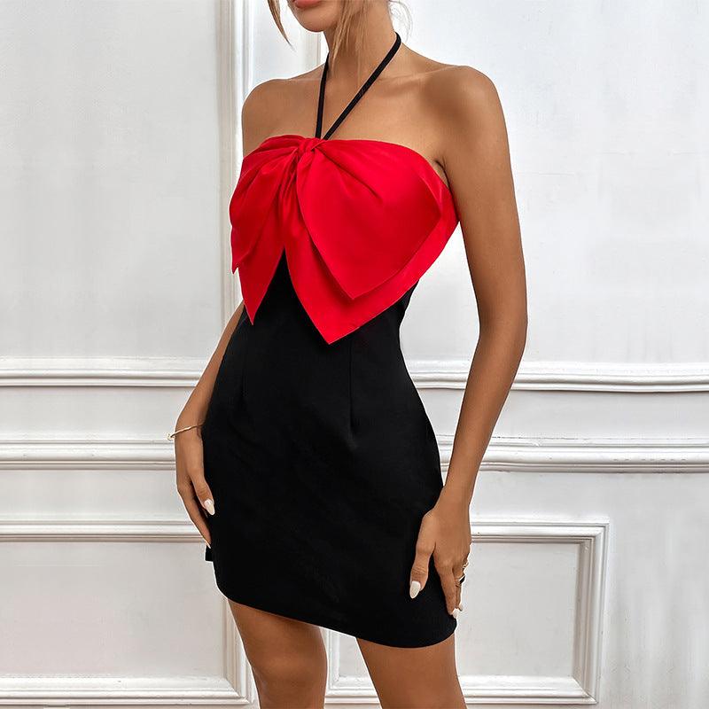 Bow Valentine's Day Sling Dress