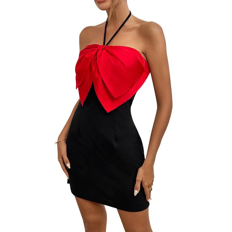 Bow Valentine's Day Sling Dress