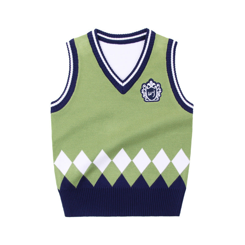 School uniform vest vest