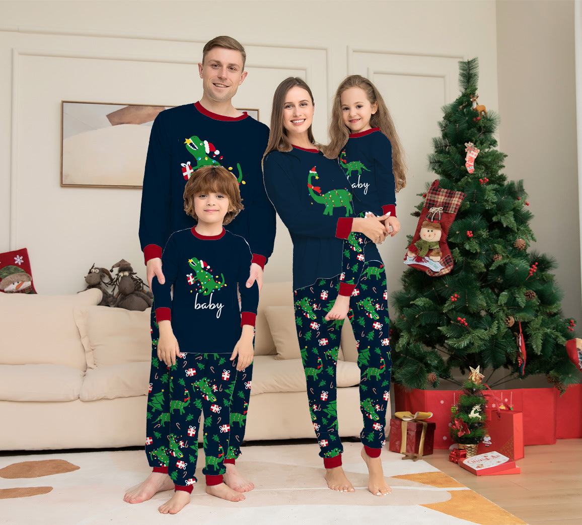 Christmas Family Matching Set  Type of Clothing: Printed Home Wear Pajamas