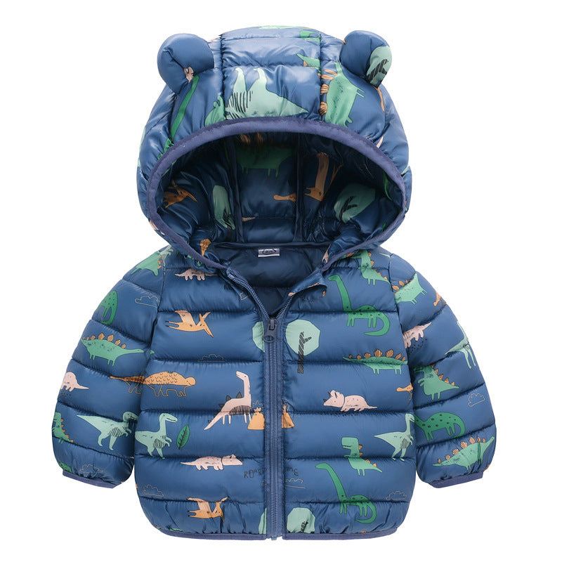 Winter Baby Cotton Coat Thickened Baby Quilt Coat Children's Clothing